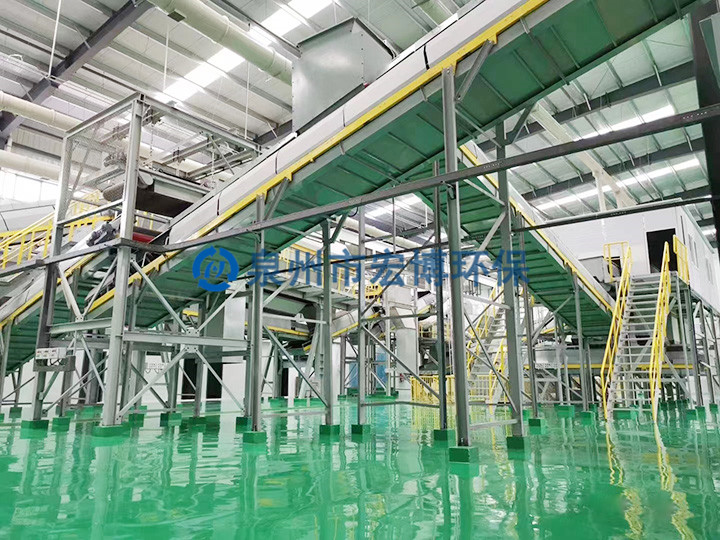 陈腐垃圾处理线（皮带输送机） 