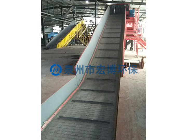 碎布、边角料处理线（链板输送机）