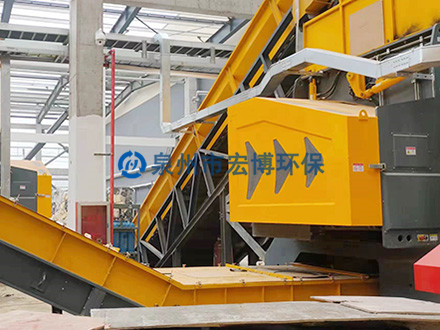 纸厂垃圾处理项目（过度皮带输送机）