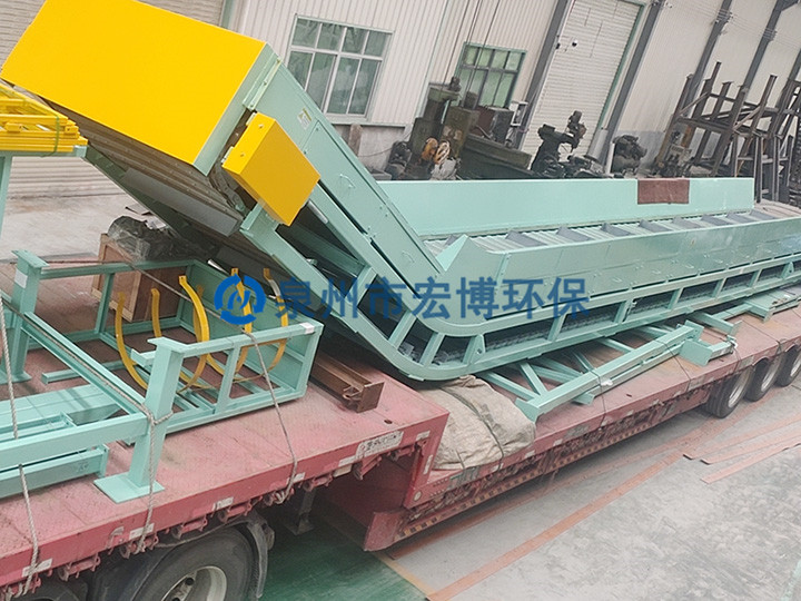 链条结构皮带输送机