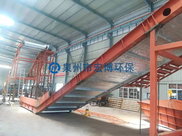 铰链结构链板输送机